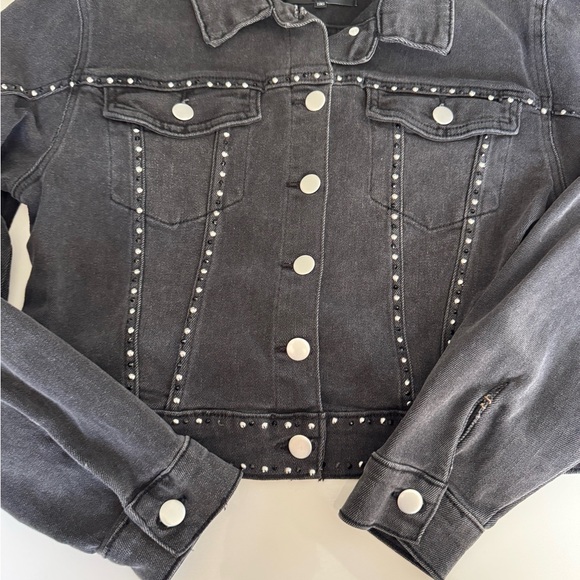 Gray Jean Jacket - Picture 5 of 11